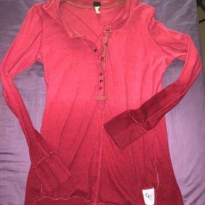 Ombré long sleeve from free people